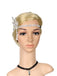 1920s Fringe Pearl Rhinestone Headband | 1920s | vintage accessory, flapper headpiece