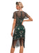 1920s Fringed 3D Beaded Dress — the kind of 1920s dress that makes strangers smile