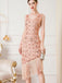 She slips into this 1920s Gatsby Sequins Tassel Oblique Hem Dress and suddenly it's a 1920s daydream