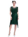 1920s Gatsby Sheer Neck Tassel Sequins Dress: where 1920s romance meets her modern spirit