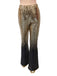 1920s Gradient Sequin Flared Pants - vintage fashion, retro style, elegant red