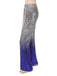 1920s Gradient Sequin Flared Pants - vintage fashion, retro style, elegant red