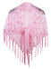 1920s Hollow Tassel Lace-Up Sequined Cape - vintage fashion, retro style