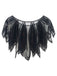 1920s Leaves Shape Sequined Patchwork Cape - vintage fashion, retro style
