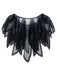 1920s Leaves Shape Sequined Patchwork Cape - vintage fashion, retro style