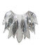 1920s Leaves Shape Sequined Patchwork Cape - vintage fashion, retro style