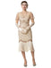 1920s Sequin Beads Fringed Charleston Dress - vintage dress, retro fashion, Gatsby party