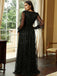 1920s Sequined Deep V-Neck Side Slit Maxi Dress, vintage dress, retro fashion, Gatsby party, flapper style - perfect for women who love vintage and retro fashion