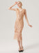 1920s Sequined Fringed Sleeveless Dress: timeless style reimagined