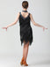 1920s Sequined Sleeveless Fringed Hem Dress — the kind of 1920s dress that makes strangers smile