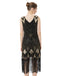 1920s Sequined Tassel Charleston Dress — a 1920s silhouette that turns sidewalks into runways