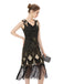 She slips into this 1920s Sequined Tassel Charleston Dress and suddenly it's a 1920s daydream