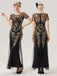 1920s Sequins Beading Mesh Formal Dress — vintage elegance for the modern woman