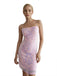 1920s Solid Sequin Spaghetti Strap Backless Dress - vintage dress, retro fashion, Gatsby party