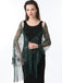 1920s Tassel Sequined Mesh Cape - vintage fashion, retro style