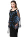 1920s Tassel Sequined Mesh Cape - vintage fashion, retro style
