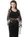 1920s Tassel Sequined Mesh Cape - vintage fashion, retro style