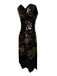 1920s V-Neck Sequined Beading Flapper Dress - vintage dress, retro fashion, Gatsby party