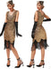 1920s V-Neck Sequined Tassel Gatsby Dress — vintage elegance for the modern woman