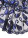1920s Vintage Cashew Sequin Cape - vintage fashion, retro style