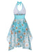 1930S Daisy Bow Halter Skirt Swimsuit — because 1930s glamour never goes out of style