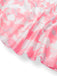 1930s Bow Organza Floral Spaghetti Straps Dress - vintage dress, retro fashion