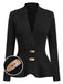 This 1930s Button Ruffles Hem Knitted Cardigan whispers 1930s secrets to those who notice