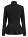 1930s Button Ruffles Hem Knitted Cardigan — 1930s vintage charm for her modern wardrobe
