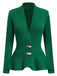 1930s Button Ruffles Hem Knitted Cardigan: timeless 1930s elegance she makes her own