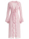 1930s-Chiffon-Sheer-Ruffle-Bell-Sleeve-Cover-Up, vintage, retro