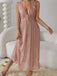 1930s Deep V-Neck Lace Mesh Nightgown: where 1930s romance meets her modern spirit