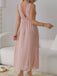 1930s Deep V-Neck Lace Mesh Nightgown — the kind of 1930s dress that makes strangers smile