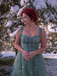 1930s Floral Mesh Boned Lace-Up Dress - vintage dress, retro fashion
