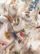 Multicolor 1930s Floral V-Neck Bohemian Slip Dress: beautiful vintage dress, retro fashion, elegant style with timeless appeal