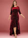 1930s Glitter Velvet Mermaid Dress — a 1930s silhouette that turns sidewalks into runways