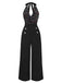 This 1930s Halter Neck Sequined Jumpsuit whispers 1930s secrets to those who notice