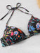 1930s Floral Print High Waist Skirted Bikini Set, vintage skirt, retro style - perfect for women who love vintage and retro fashion