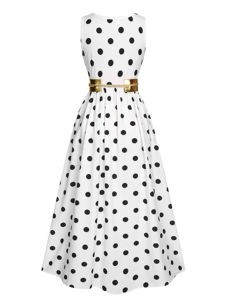 View 9: 1930s 1930s High Slit V-Neck Belted Dress, perfect for retro themed parties, vintage fashion enthusiasts and special occasions
