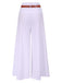 These 1930s High Waist Belted Wide-Leg Solid Pants carry 1930s ambition in every seam