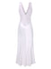 View 10: 1930s 1930s Lace Hollow Satin Patchwork V