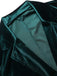 1930s Lapel Pocketed Velvet Solid Coat - vintage fashion, retro style