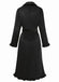 1930s Long Sleeve Flannelette Pajama Robe - vintage fashion, retro style