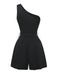 1930s Off Shoulder Sleeveless Belted Romper 2