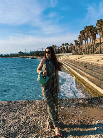 She adds this 1930s Polka Dot Belt Jumpsuit and suddenly it's 1930s perfection
