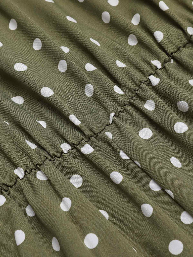 1930s Polka Dot Belt Jumpsuit — vintage elegance for the modern woman
