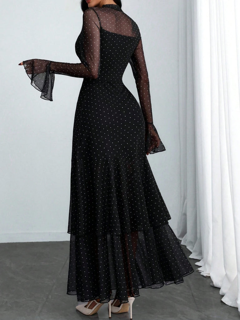 1930s Polka Dot Vintage Classic Dress 6