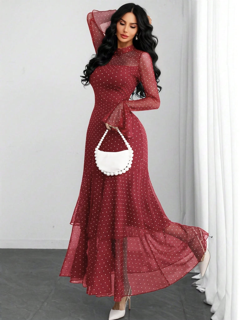 1930s Polka Dot Vintage Classic Dress 13
