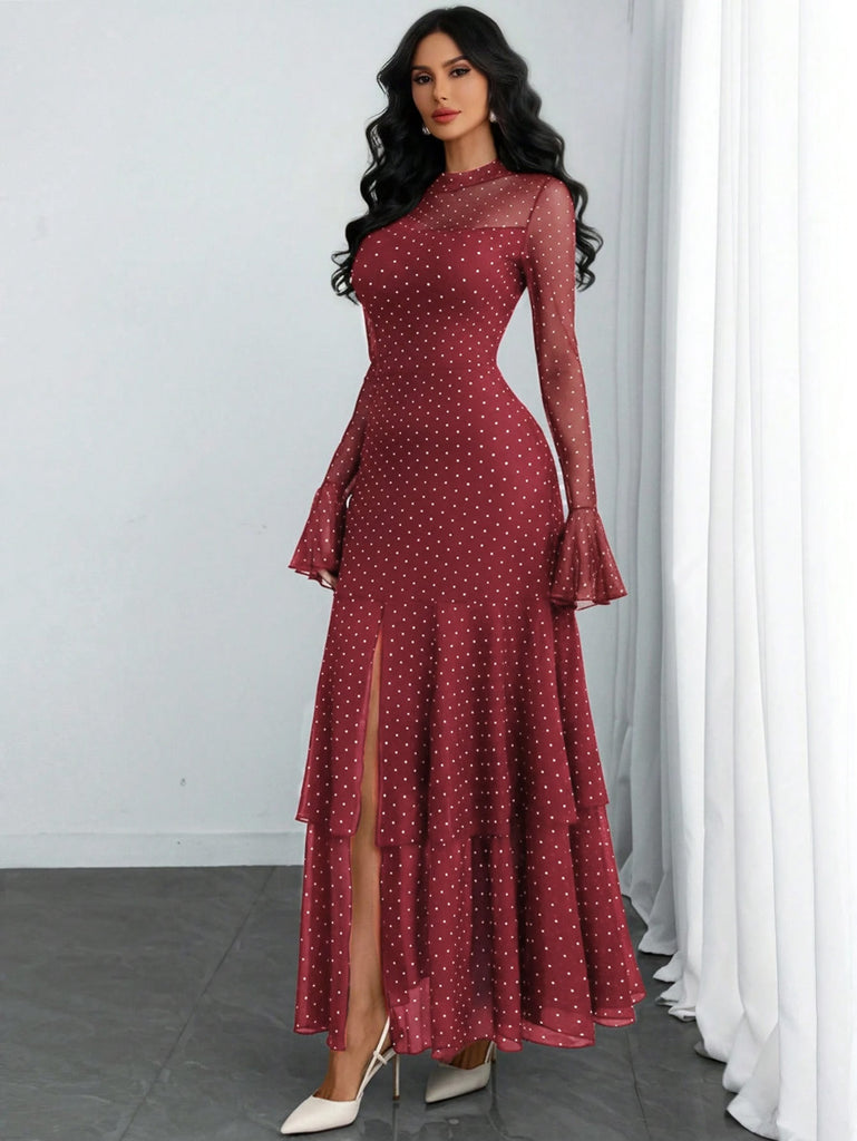 1930s Polka Dot Vintage Classic Dress 17