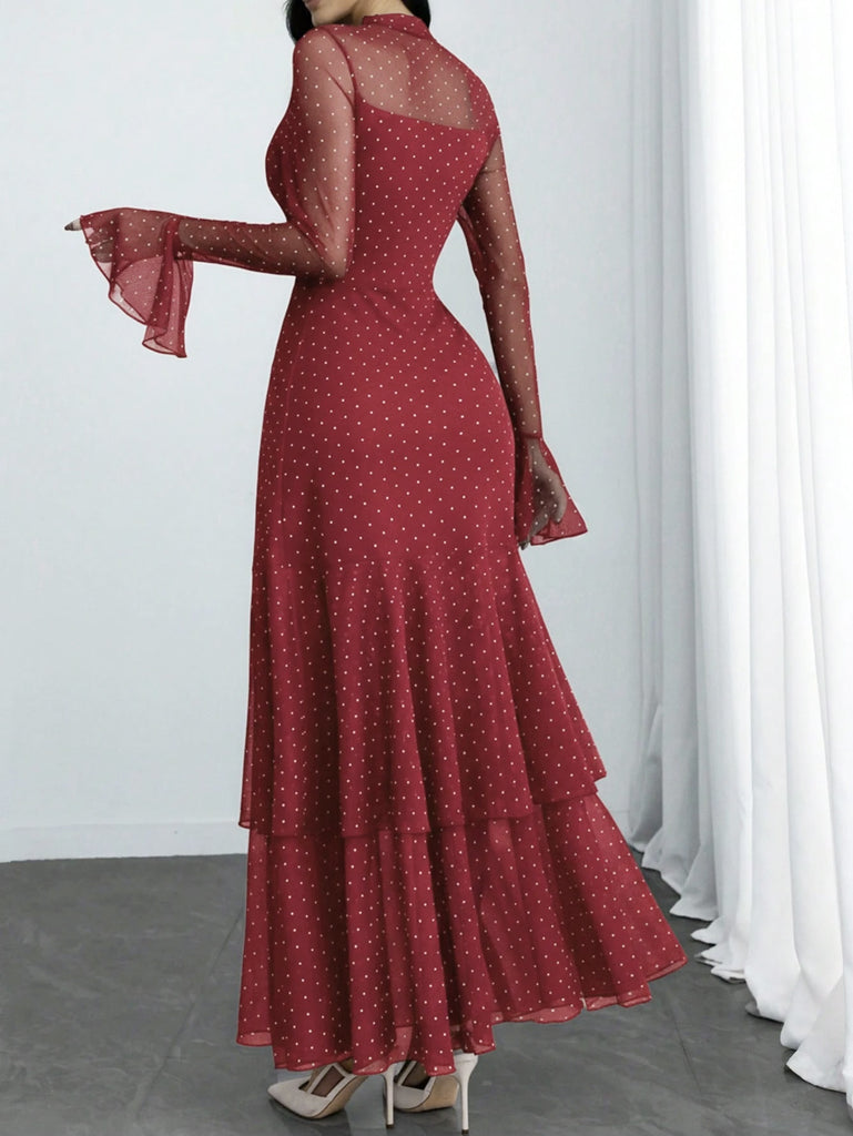 1930s Polka Dot Vintage Classic Dress 18