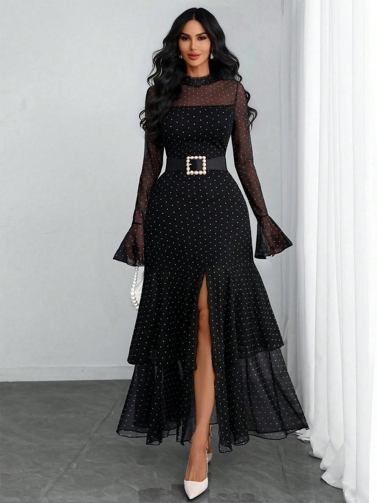 1930s Polka Dot Vintage Classic Dress 4
